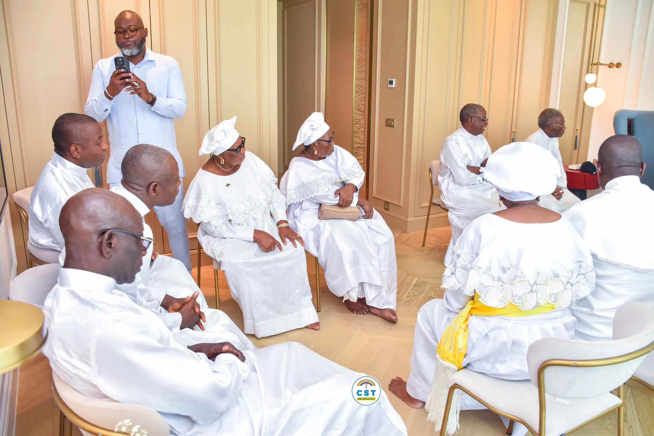 Rencontre du Facilitateur avec les Membres de la famille OSHOFFA