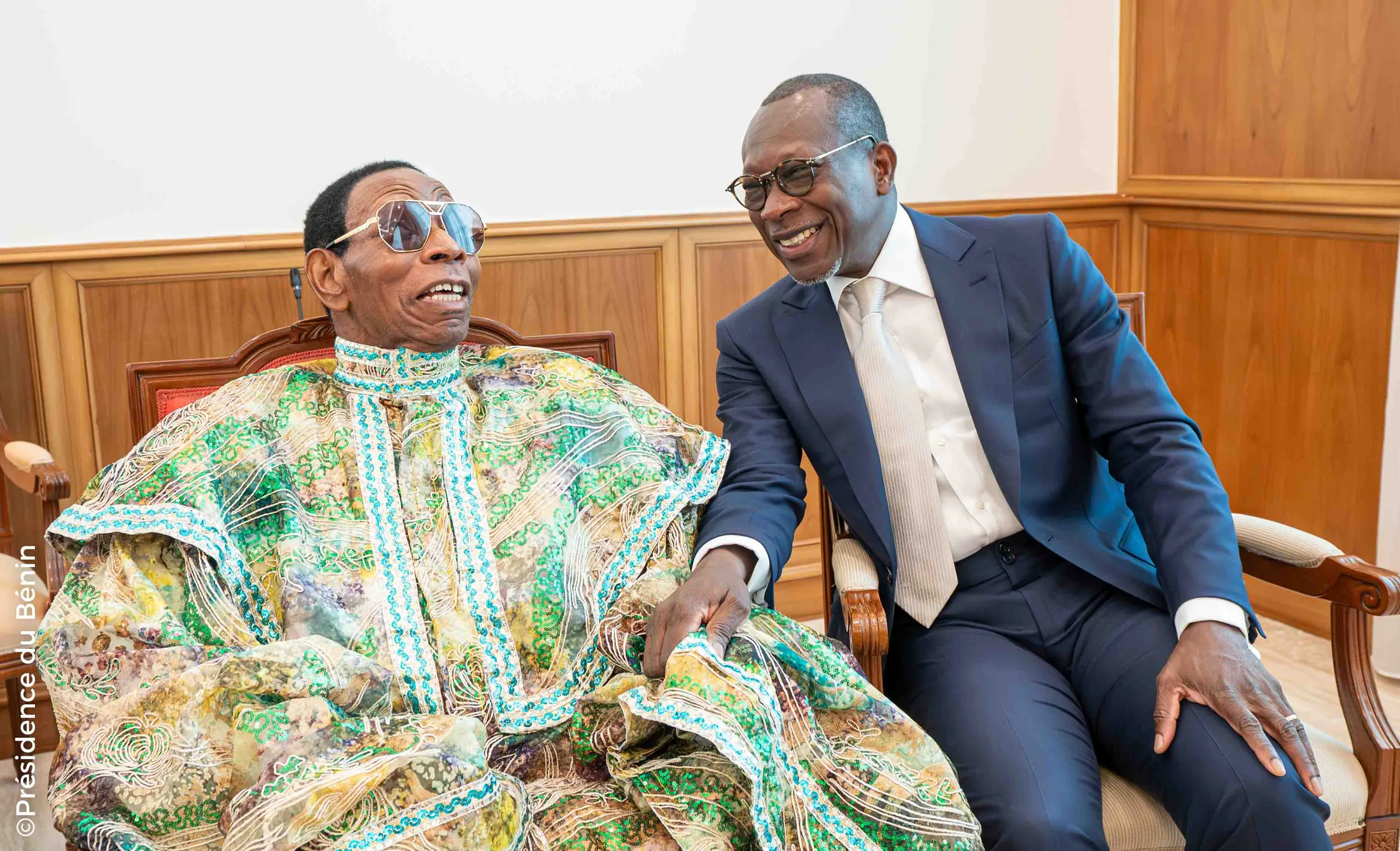 Première rencontre de son excellence Patrice TALON avec les hauts dignitaires de l’ECC
