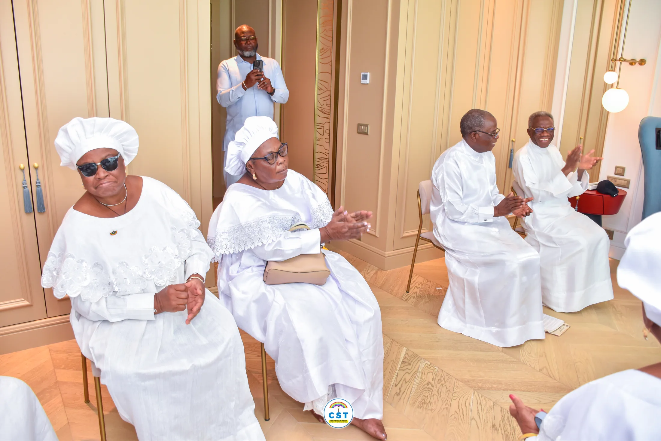 Rencontre du Facilitateur avec les Membres de la famille OSHOFFA