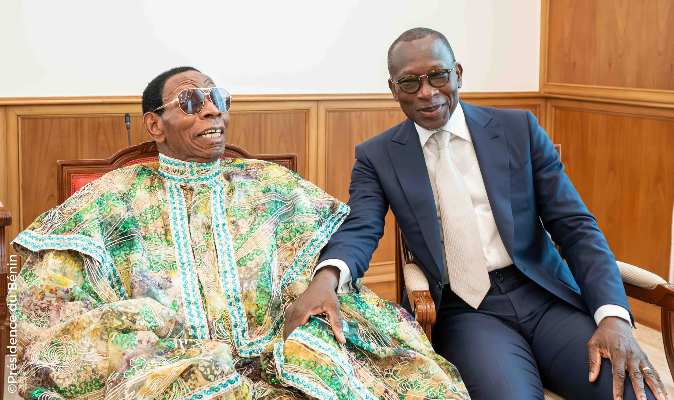 Première rencontre de son excellence Patrice TALON avec les hauts dignitaires de l’ECC