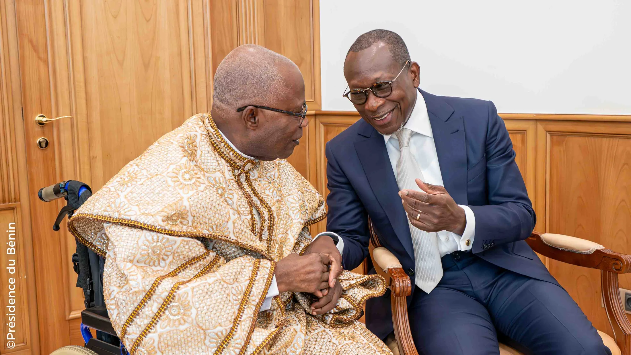 Première rencontre de son excellence Patrice TALON avec les hauts dignitaires de l’ECC