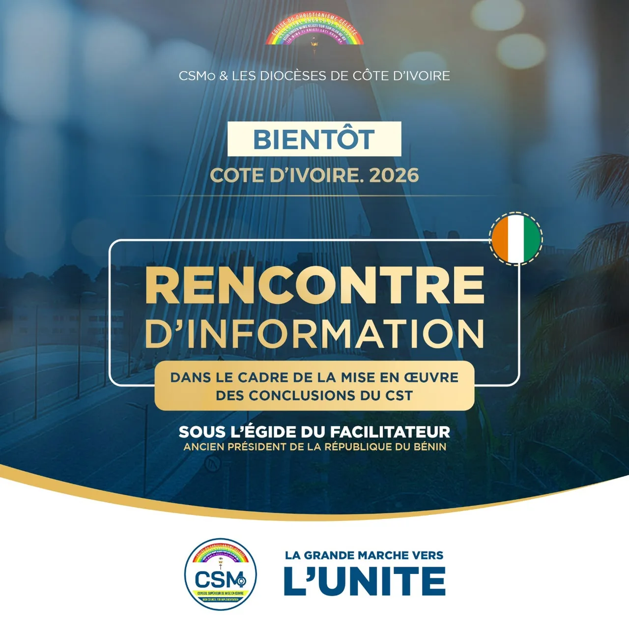 Rencontre d’information entre le CSMo et les Diocèses de Côte d’Ivoire sous l’égide du Facilitateur